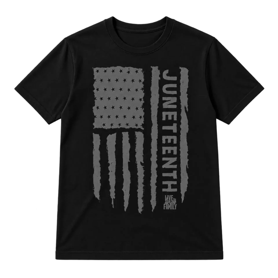 Juneteenth Flag Tee